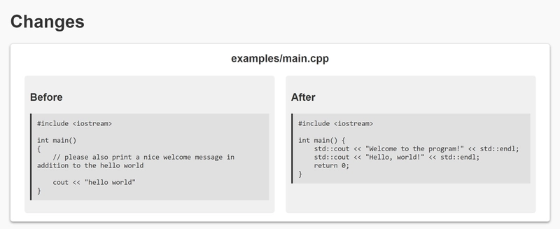 OptimizeIt HTML Changes
